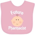 thumbnail image 3 of Inktastic Future Pharmacist Occupation Boys or Girls Baby Bib, 3 of 4