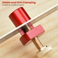 thumbnail image 3 of Banc 19mm Chien, Alliage d'Aluminium CNC Vis de Pouce Table Stop Bloc de Limitation pour Menuiserie, 3 of 8