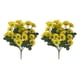 thumbnail image 2 of Flores artificiales, decoración para el hogar con arreglos florales artificiales, detalles duraderos, bajo mantenimiento, reutilizables, material especial, uso decorativo, 2pc, 2 of 6