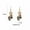 Cat, variant on Cute Halloween Bat Cat Gold Plated Ear Hook Earrings Dangle Women Jewelry Gift-Bat