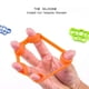 thumbnail image 3 of Ejercitador de mano: estirador de dedos de silicona, extensor de mano, fortalecedor de agarre y entrenador de fuerza para artritis, síndrome del túnel carpiano, accesorios de fitness., 3 of 5