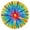 Colorful Rainbow Tie, variant on Colorful Rainbow Tie Dye Spiral Pattern Round Fitted Tablecloth with Elastic Edge,Dining Table Cover Waterproof,Outdoor Round Tablecloth for Camping,Dining,Indoor and Outdoor