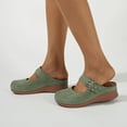thumbnail image 5 of Ecetana Clogs for Women Slip On Shoes Comfort Women Mules Closed Toe Sandals with Hook Loop, 5 of 6