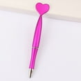 thumbnail image 5 of 1ml Heart Shaped Retractable Ballpoint Pen Multi Color Cute Plastic Gel Pen Student Stationery Writing Pen (9 Colors), Heart Shaped Retractable Ballpoint Pen, Cute Plastic Gel Pen 1PC, 5 of 5