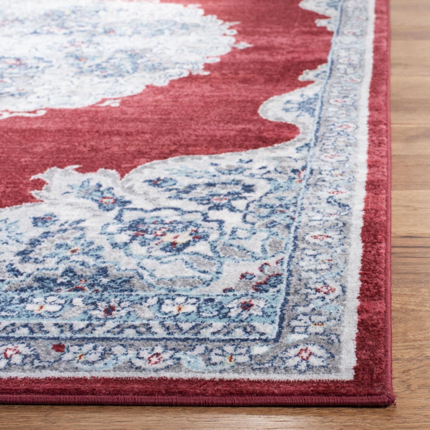 SAFAVIEH Brentwood Harland Floral Bordered Area Rug
