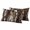 Brown, variant on Turquoise Grey Outdoor Waterproof Throw Pillow Covers 20x12 Set of 2, Farmhouse Cabin Barn Wooden Grain Decorative Pillowcases Cushion Pillowcase for Couch Sofa Patio Outside Pillow Protector