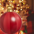 thumbnail image 2 of Boule Gonflable d'Ornements de PVC d'Éclairage de Noël 24 Pouces Grande Boule Décorée avec LED Intégré pour des Décorations Extérieures Intérieures, 2 of 6
