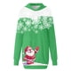 thumbnail image 4 of WILLBEST Sudaderas para Mujer, Vestido de Navidad, Vestido de Noche para Mujer, Sudadera Navideña de Moda con Capucha y Bolsillo Tipo Bolso, Sudadera Estampada, Falda de Moda Mediana, 4 of 4