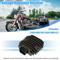 thumbnail image 2 of Unique Bargains 5GT-81960-00-00 Motorcycle Voltage Regulator Rectifier for Yamaha BIG BEAR 400 2WD 4WD 2002-2012 Gray, 2 of 7