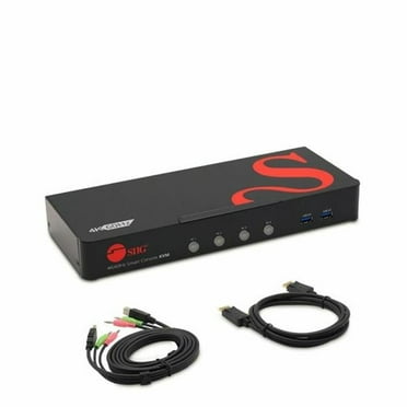 4 Port Displayport 1.2 4K KVM Switch