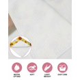thumbnail image 6 of Yellow Sunflowers Kitchen Dish Towels for Drying Dishes Set of 2, Summer Floral Elegant Pastoral Checkered Waffle Weave Microfiber Hand Tea Bathroom Towels Quick Dry & Absorbent Towel 15.7x23.6, 6 of 7