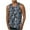 B-White, variant on Men's Tank Tops Trendy Casual Sleeveless Camouflage Printed Round Neck Top White