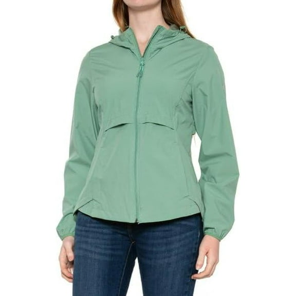 Gerry Women's Packable Rain Jacket XS Green