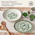 thumbnail image 5 of Fitz and Floyd Sicily Green Serve Bowl Plattr Set, 5 of 13