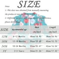 thumbnail image 3 of Toddler Girls Rash Guard Swimwear Flower Graphic Printed Long Sleeve Sun Protection Bathing Suits 12-18 Months Girls Clothing, 3 of 6