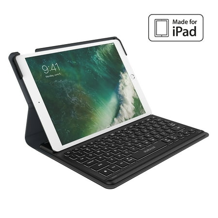 dodocool MFi Certified Smart Keyboard for 10.5-inch iPad Air 2019 with Smart Connector Slim Shell Protective Cover Folio Case Stand Backlit Keys Shortcuts Auto Sleep / Wake and Built-in Holder for (Best Hangman App For Ipad)