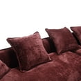 thumbnail image 3 of Modular Sectional Sofa, U-Shaped Couch with Sofa for five & Pillows, Modern Minimalist chenille Fabric Large Comfy Cloud Sofas, Living Room Furniture Sets, 3 of 10