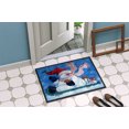 thumbnail image 2 of Carolines Treasures PJC1078MAT Tapis Intérieur & Extérieur Come Ride With Me Snowman - 18 x 27 Po., 2 of 4