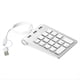 thumbnail image 1 of Mini Teclado Numérico Teclado 18 Teclas Numérico Teclado Numérico Pad Numérico con 3 Puertos Tipo-C/Usb Hub para el Ordenador Portátil de Escritorio Pc, 1 of 7