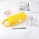 thumbnail image 2 of Portable Pencil Case Large Capacity Dual Zipper Organizer Storage Pouch Pen Bag Compartments Cosmetic Bags for Office Women, 2 of 5