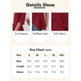 thumbnail image 6 of Anygrew Casual Lightweight Cardigans For Women Out Open Front Jackets 3/4 Sleeves, 6 of 6