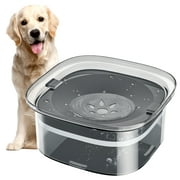 70oz/2L Dog Water Bowl, Dog Bowl No Spill Large Capacity Slow Water Feeder, Spill Proof Pet Water Dispenser Vehicle/Outdoor/Indoor Drinking Water Bowl for Dogs and Cats