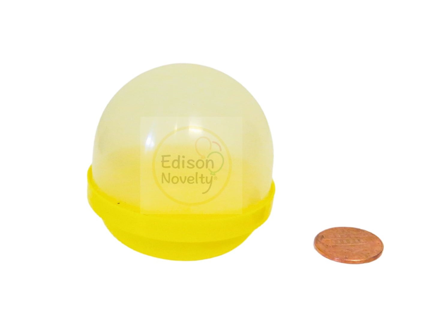 250 Count 2" Plastic Vending Capsules (YELLOW)