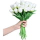 thumbnail image 3 of 15 tulipanes artificiales de seda de tacto real para decoración del hogar, Día de la Madre, primavera, boda, ramos, arreglos florales., 3 of 7