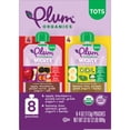 thumbnail image 5 of Plum Organics® Tots Mighty Morning 4 Food Group Blend Apple, Blackberry, Purple Carrot, Greek Yogurt + Oat and Banana, Kiwi, Spinach, Greek Yogurt + Barley 4oz Pouch-8-Pack, 5 of 8