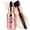 02 Light, variant on LUMINESS Liquid Mirage 3PC Kit - Color Changing Foundation with SPF 50 Primer & Makeup Brush, Hydrating & Lightweight Face Makeup, 4 in 1 Liquid Foundation, Concealer & Moisturizer (Medium)