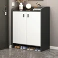 thumbnail image 4 of Caja organizadora, estante para zapatos, almacenamiento móvil para sala de estar, dormitorio de diseño, Zapatero, cajones, Archivadores de madera, muebles para el hogar, 4 of 4