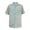 Mint Green/White, variant on Monterey Club Men's Snorkel Print Camp Casual Golf Polo Shirt #1544