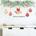 thumbnail image 6 of Christmas Decal Wall Stickers Realistic Lifelike Home Office,Adhesive Removable Decorative Decal Art Murals Christmas Party Wall Sticker,PVC Window Stickers for Home Decor Supplies, 6 of 8