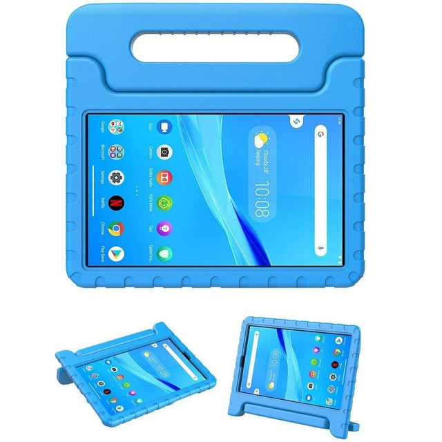 Funda para Lenovo M10 plus 3ra gen y Xiaoxin Pad 2022 10.6 agarradera Azul