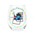 thumbnail image 1 of Vaso sin tallo Silver Buffalo Disney Lilo and Stitch Aloha Paradise 20 onzas, 1 of 7