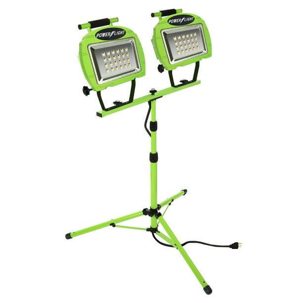 Designers Edge L1322 High Intensity 24LED Twin Tripod Work Light with