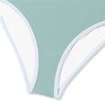 thumbnail image 5 of Piuwrlz 11-12 Years Teen Swimsuit Girls Swimming Suit 1 PC Bow-knot School Uniform T Shirt Green Size 11-12 Years, 5 of 8