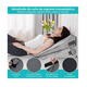 thumbnail image 4 of Juego De 4 Almohadas   Lab.G Ajustables De Cuña Para Cama, Gris Claro, 4 of 5