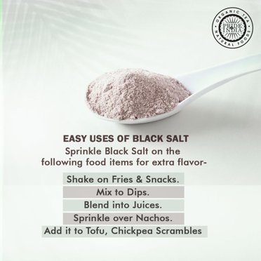 Pride Of India Himalayan Black Salt – Coarse Grind, 1 Pound (16oz) Jar