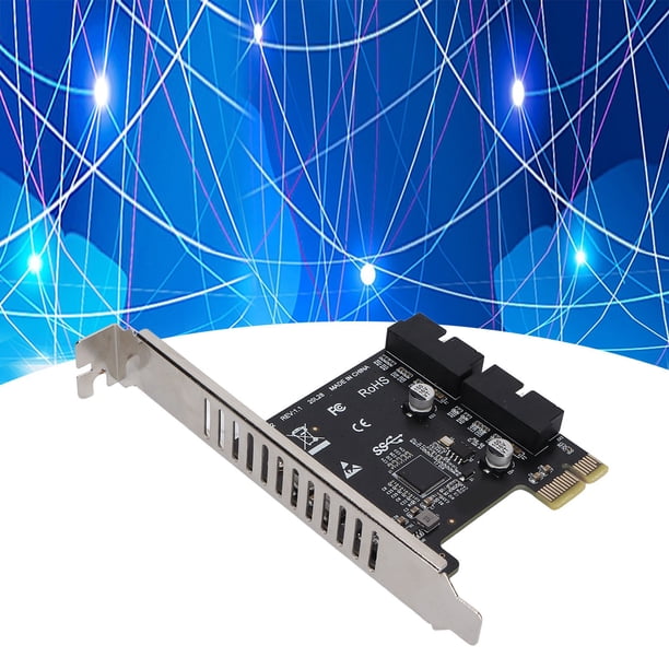 Tarjetas De Expansión USB PCIE A USB3.0 Interfaz De 19/20 Pines Compatible Con Tarjeta Elevadora X4 / X8 / X16