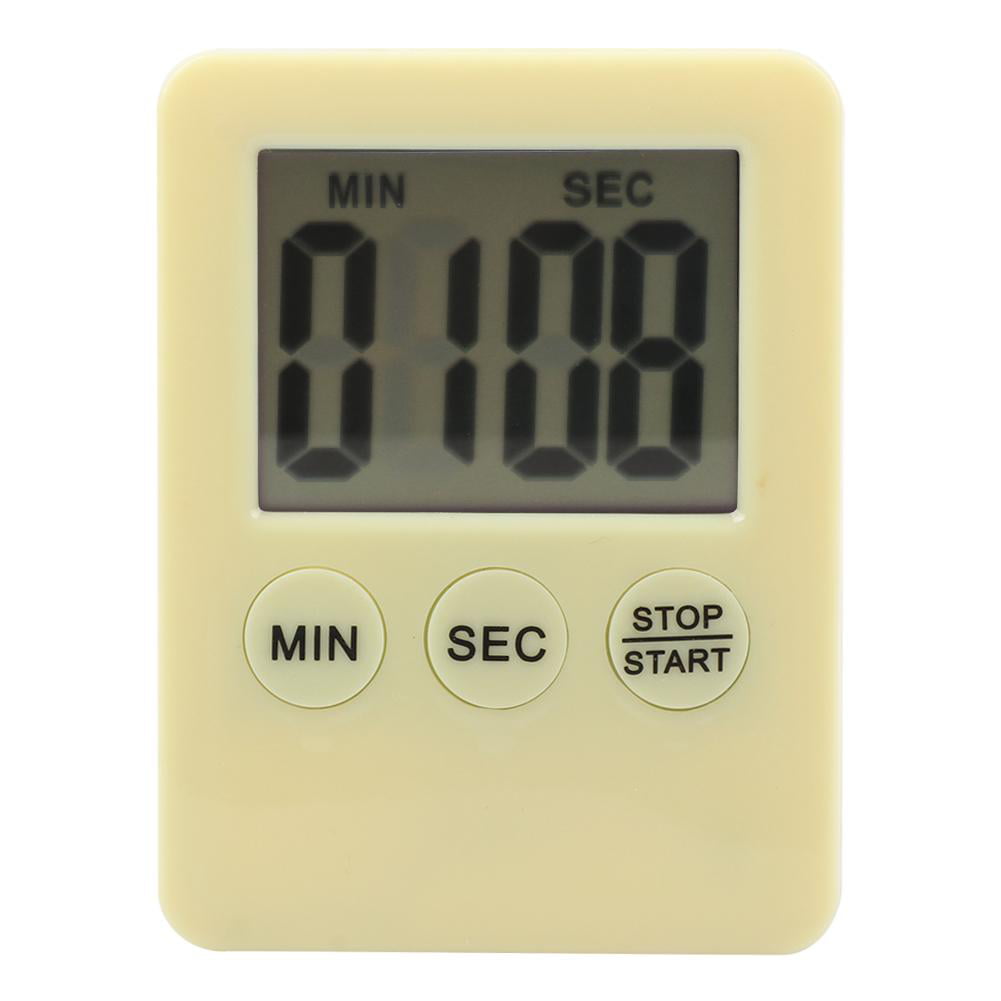 LCD Reminder Digital Table Clock Kitchen Timer Cooking Clock Alarm Clock