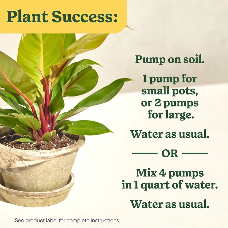 Miracle-Gro Indoor Plant Food for All Plants, Liquid Plant Food, 8 fl. oz.
