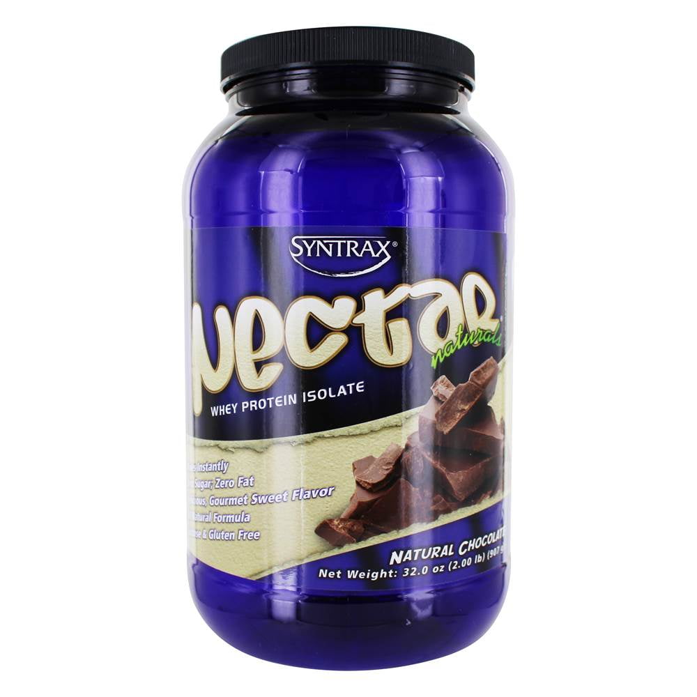 Syntrax Nectar Naturals Whey Protein Isolate Natural Chocolate 2