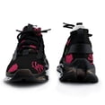 thumbnail image 3 of Rose, I Love You, Red And Black Walking Shoes for Men Woman Lightweight Tennis Fashion Elastic Sports Shoes Cushion Basketball Shoes, 3 of 7