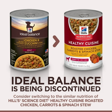 Ideal Balance Dog Food >> Hill S Ideal Balance Adult Slow Cooked Chicken Zucchini Stew Wet Dog Food 12 5 Oz 12 Pack Ideal Balance Dog Food >> Hill S Ideal Balance Adult Slow Cooked Chicken Zucchini Stew Wet Dog Food 12 5 Oz 12 Pack