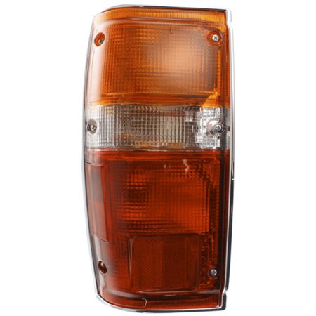 Chrome Trim Taillight Left Driver Side For 84-89 4Runner 84-88 Pickup Truck
