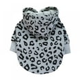thumbnail image 6 of Promotion Clearance! Thicken Pet Dog Clothes Winter Warm Dog Pet Clothing Hoodies Puppy Leopard Pattern Fleece Coat Jacket for Small Medium Dogs Black S-XXL, 6 of 6