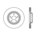 thumbnail image 2 of Centric Parts Disc Brake Rotor P/N:128.44158R Fits select: 2008-2019 TOYOTA HIGHLANDER, 2011-2020 TOYOTA SIENNA, 2 of 6