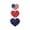 C, variant on JeashCHAT 4th of July Popsicle Welcome Door Hanging Sign, Patriotic Decorations Red White Blue Wooden Sign 4th of July Wreaths for Front Door, Memorial Day Porch Wall Indoor Home Decor