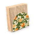 thumbnail image 2 of Oranges Green Leaves Flowers Napkin Holders for Tables Napkin Stand Paper Holder Organizer Tabletop Tissue Box Dispenser, 2 of 8
